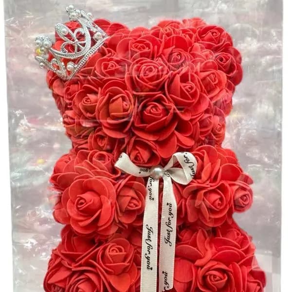 Pudełko Prezent Miś LED 25cm