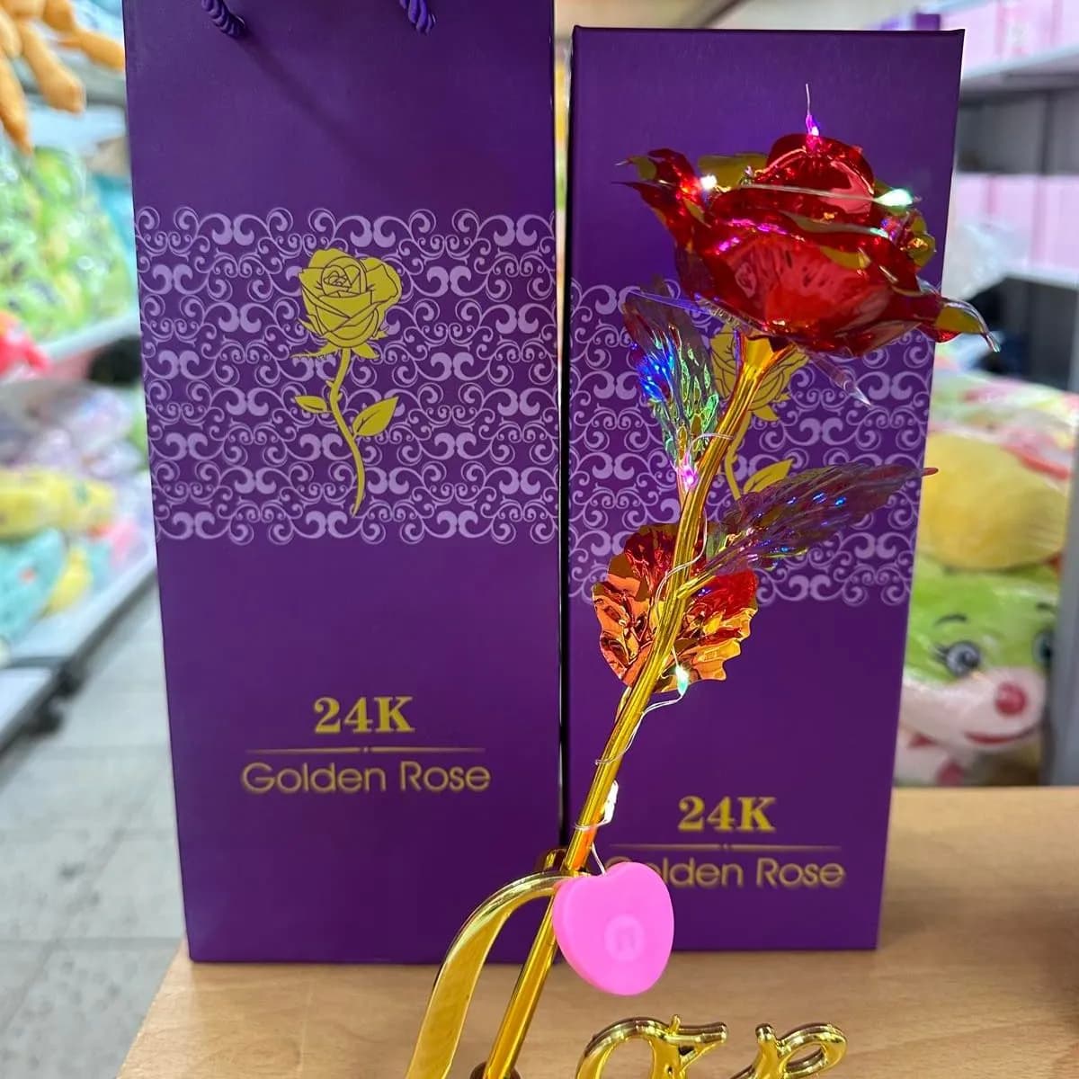 Pudełko Prezent Kwiaty