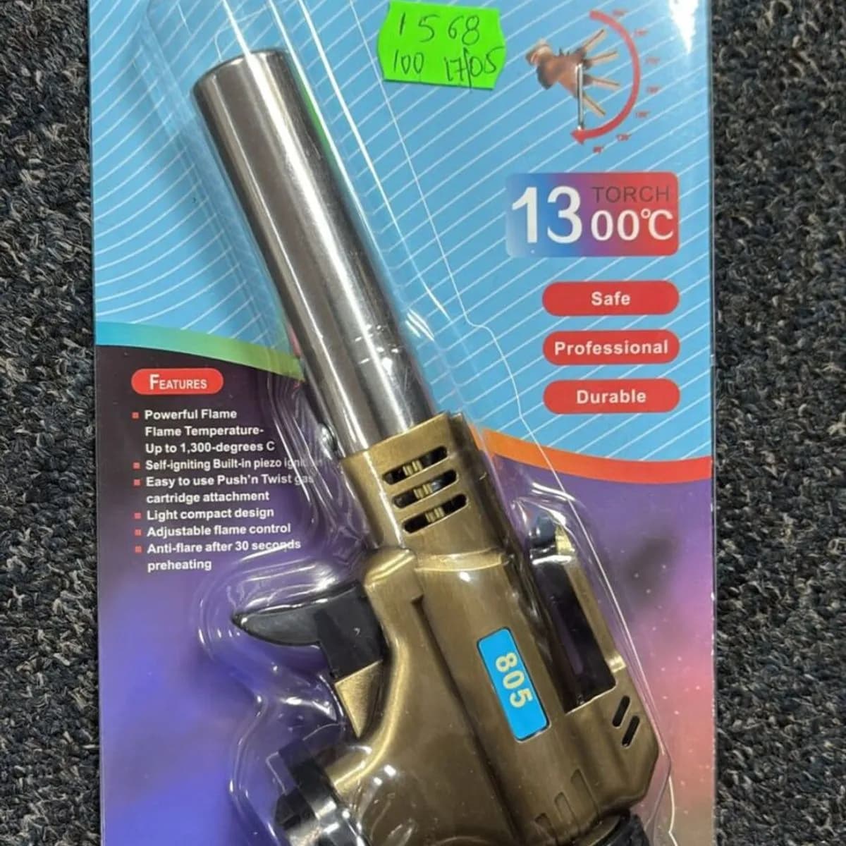 Palnik Gazowy Profesjonalny 1300°C T151225-82