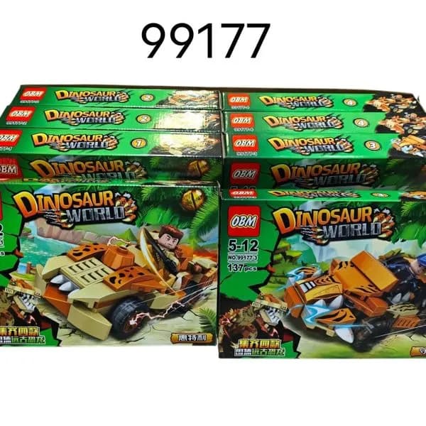 Klocki konstrukcyjne Dinosaur World 5-12 lat T161025-2