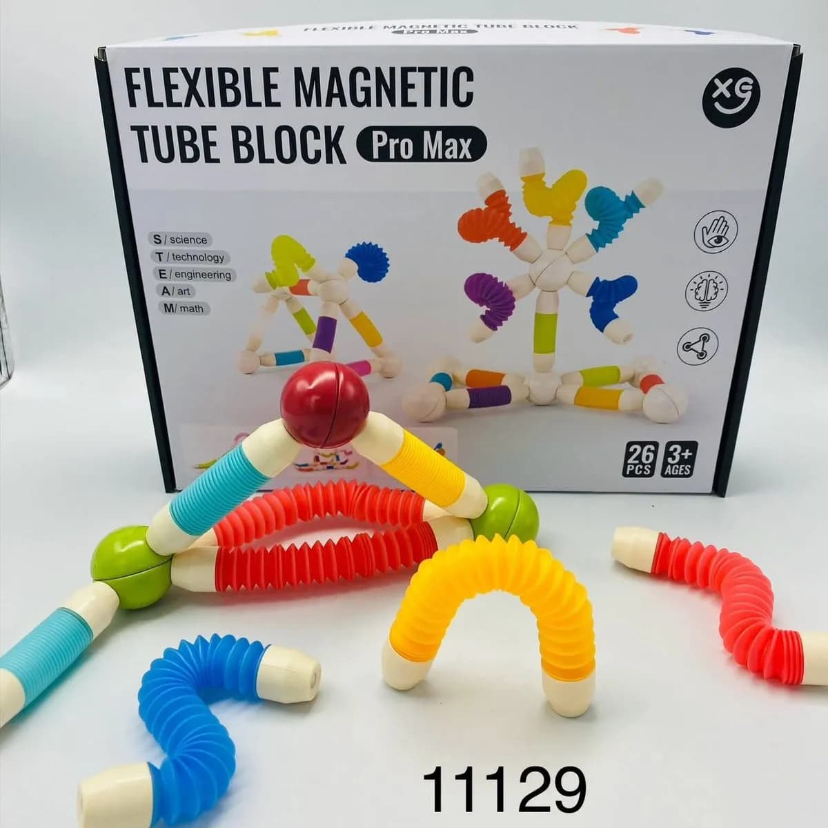 Zabawki Flexible Magnetic Tube Block