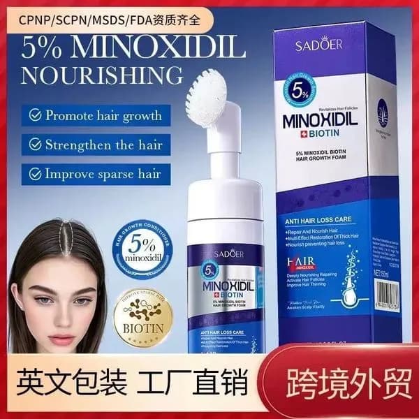 Minoxidil Biotyna Serum do Włosów 150ml