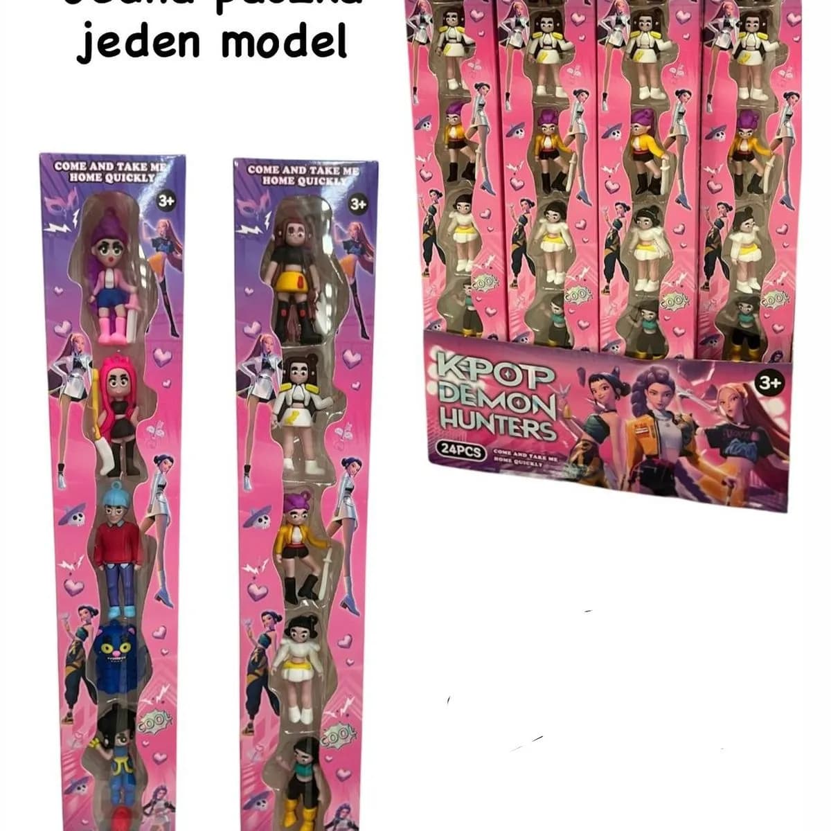 Zabawki Kpop Demon Hunters Figurki 3+ Brelok