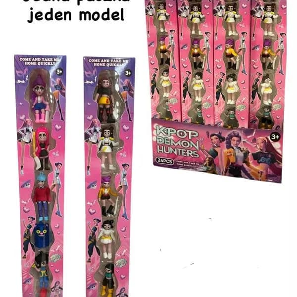 Zabawki Kpop Demon Hunters Figurki 3+ Brelok