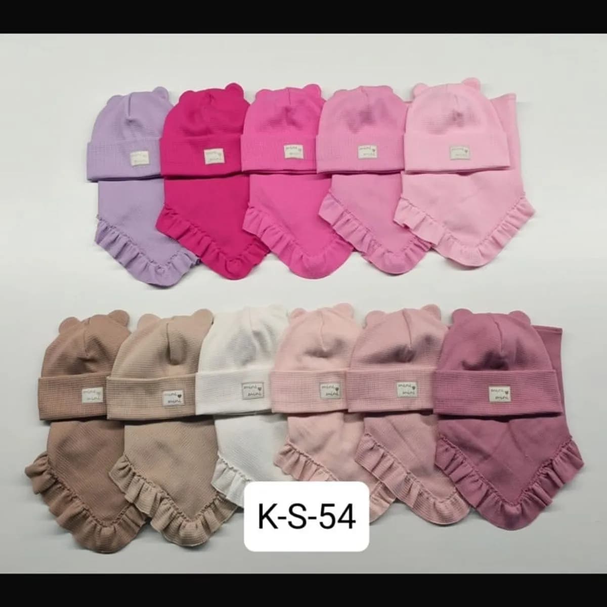 Komplet Czapki Komin dla Dzieci