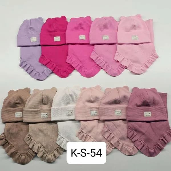 Komplet Czapki Komin dla Dzieci