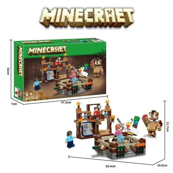 Zabawki Klocki Minecraft 391PCS