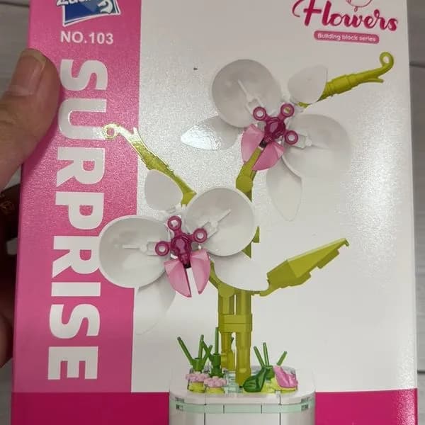 Zestaw klocków Flowers Surprise No.103 orchidea