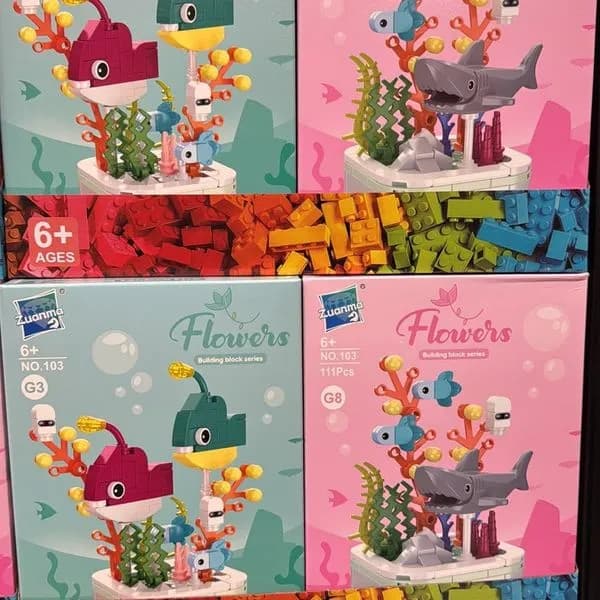 Klocki LEGO Flowers Podwodny Ogród 6+