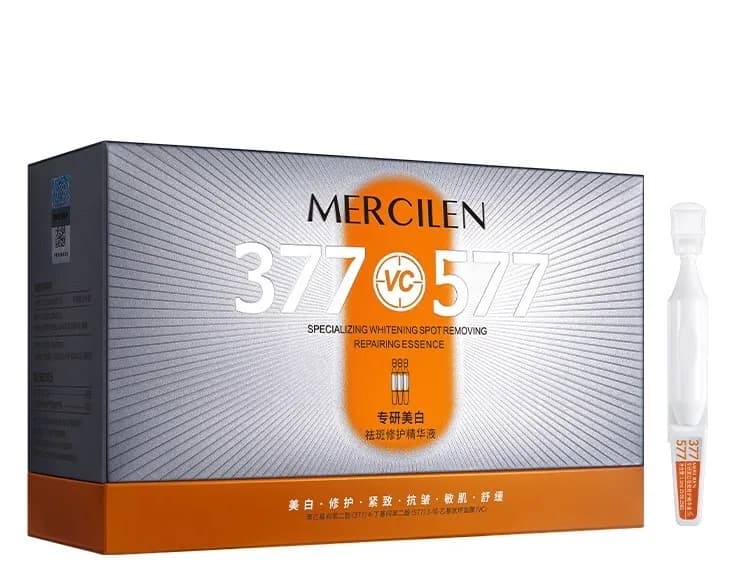 Ampułki Mercilenen 377VC557 Rozjaśniające na Przebarwienia