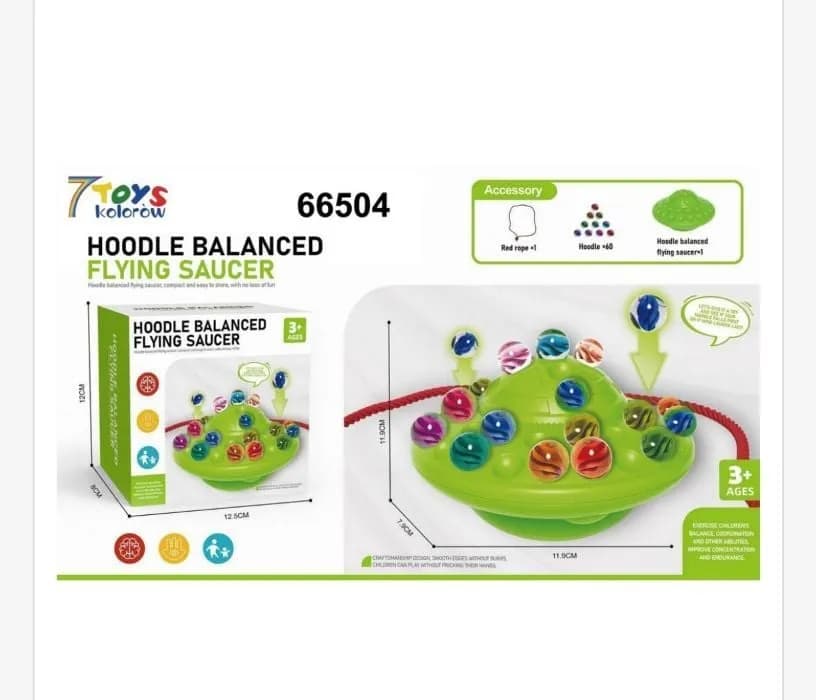Zabawka Hoodle Balanced Flying Saucer 7Toys 66504