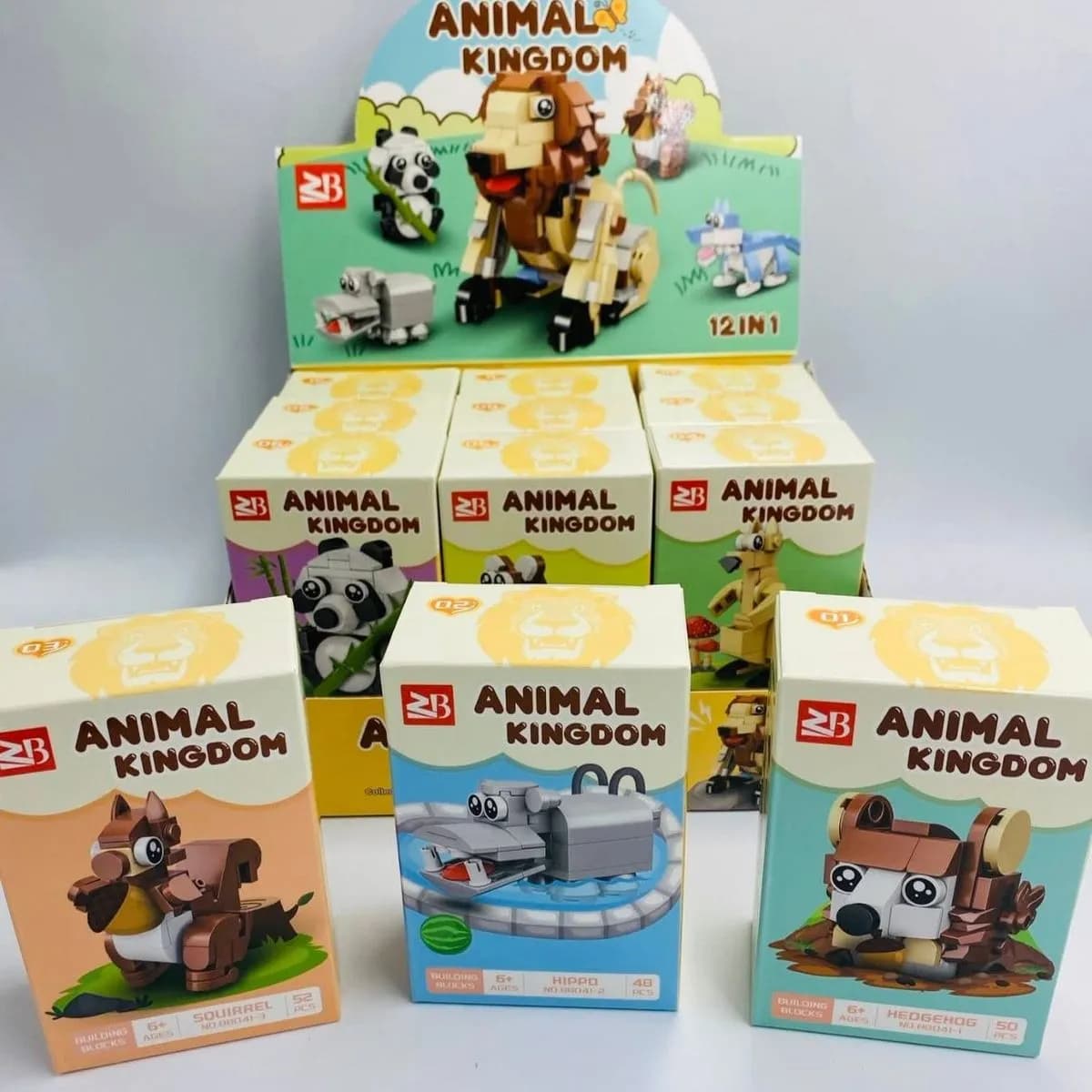 Zestaw klocków Animal Kingdom 12w1