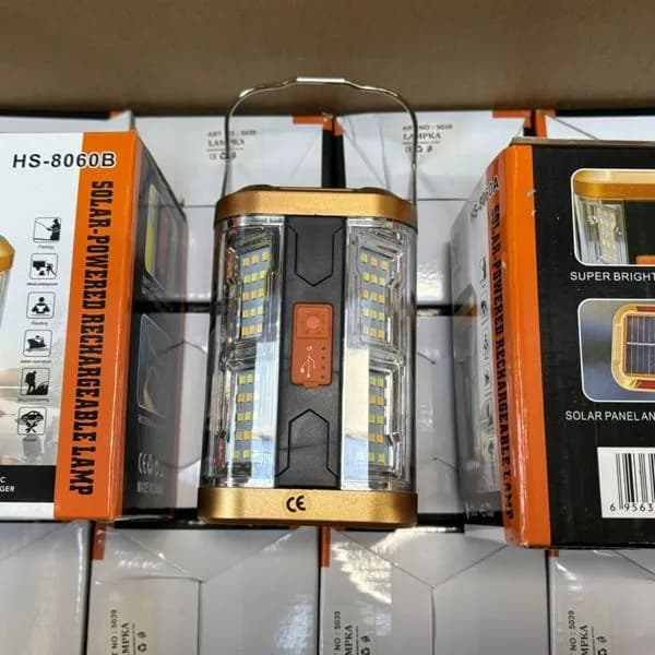 Lampa Solarna Kempingowa LED