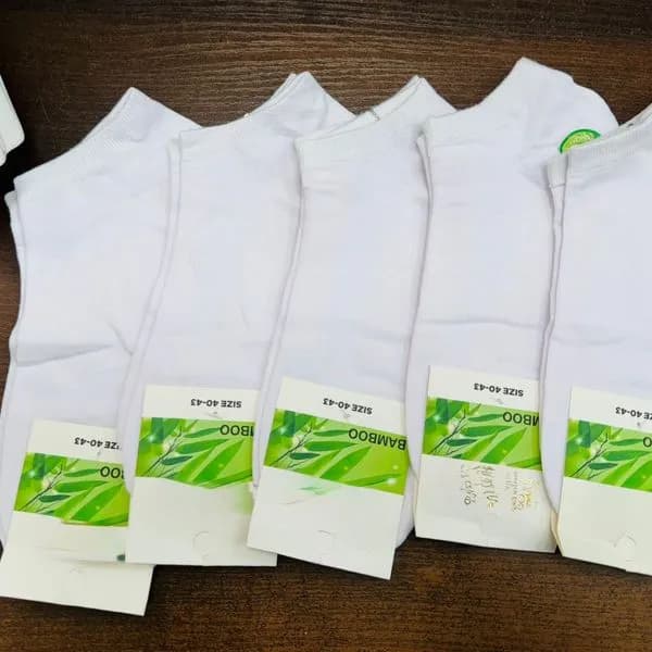 Skarpetki męskie białe TP-20/25, 5 szt