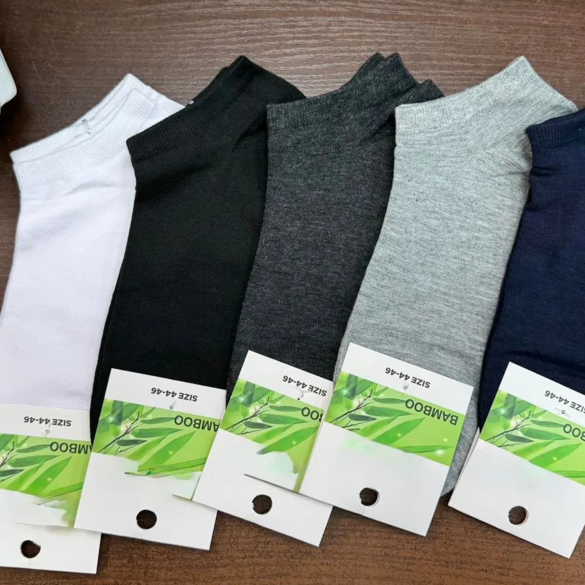 Skarpetki męskie bambusowe 5 szt. mix kolorów 39-42