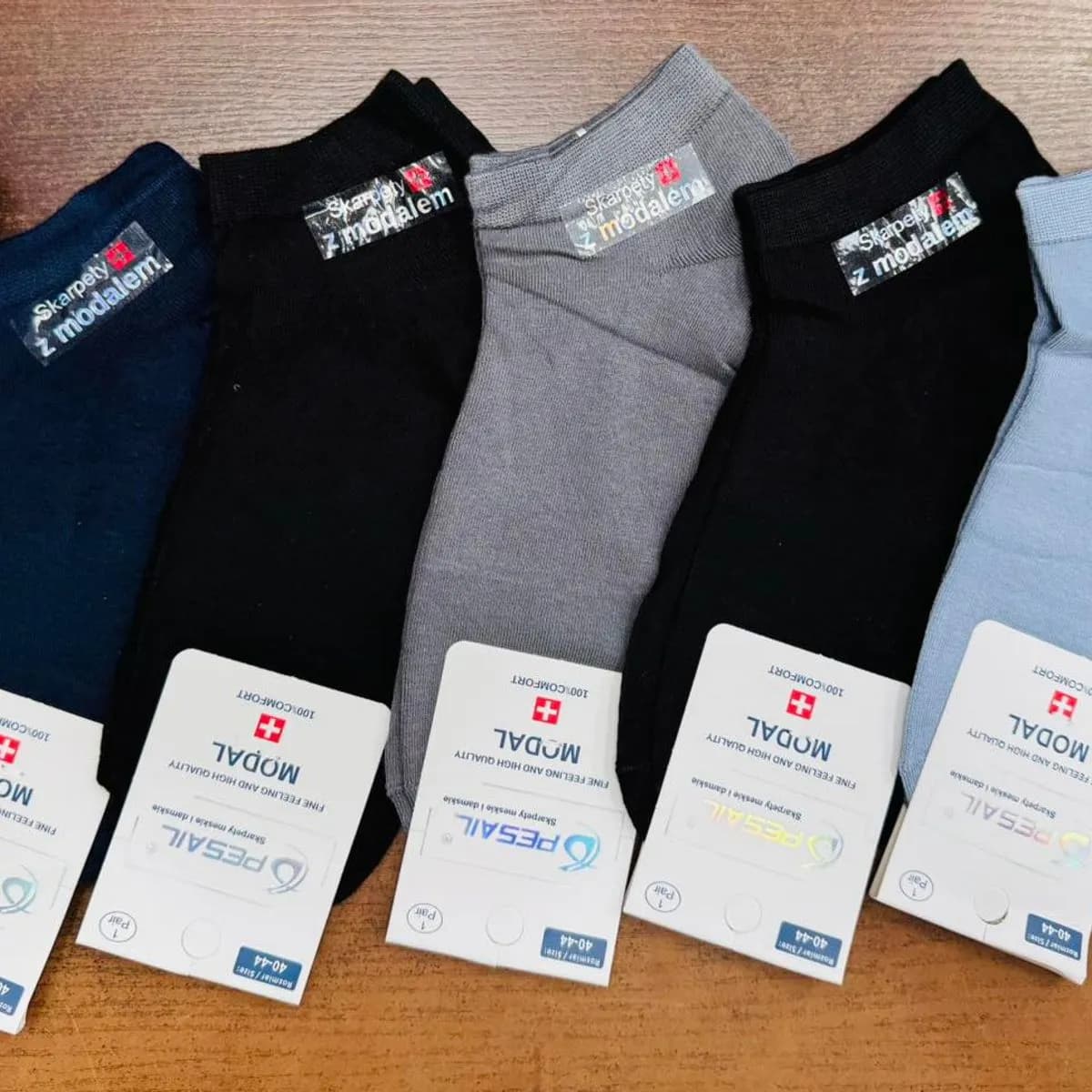 Skarpetki męskie MOA stopki w 5 kolorach