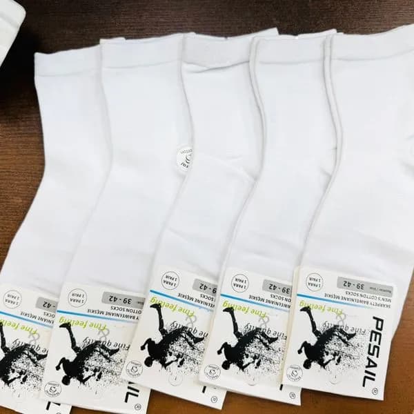 Skarpetki męskie Peacot 23-26 biały