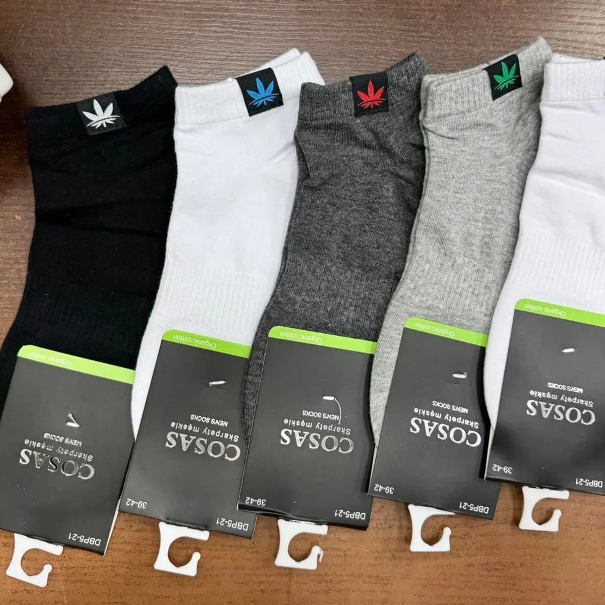 Skarpetki męskie Cannabis 5-pack W60326-141