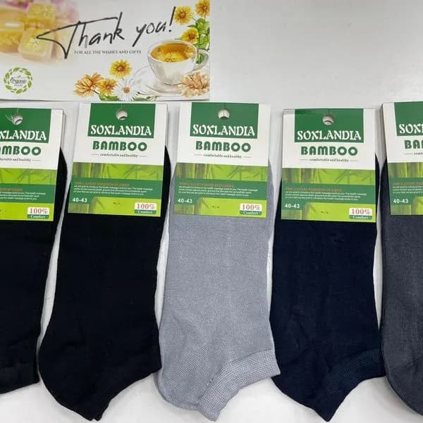 Skarpetki męskie Soxlandia Bamboo 42-45, 5 par