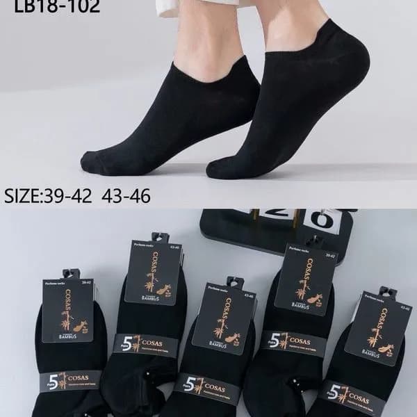Skarpetki męskie Cosasas LB18-102 czarne rozmiar 39-46