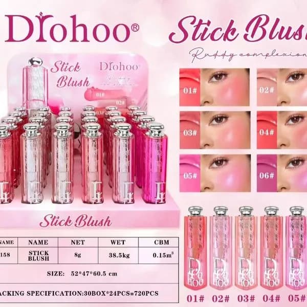 Róż do Policzków w Sztyfcie Drhoohoo Stick Blush 3,85g