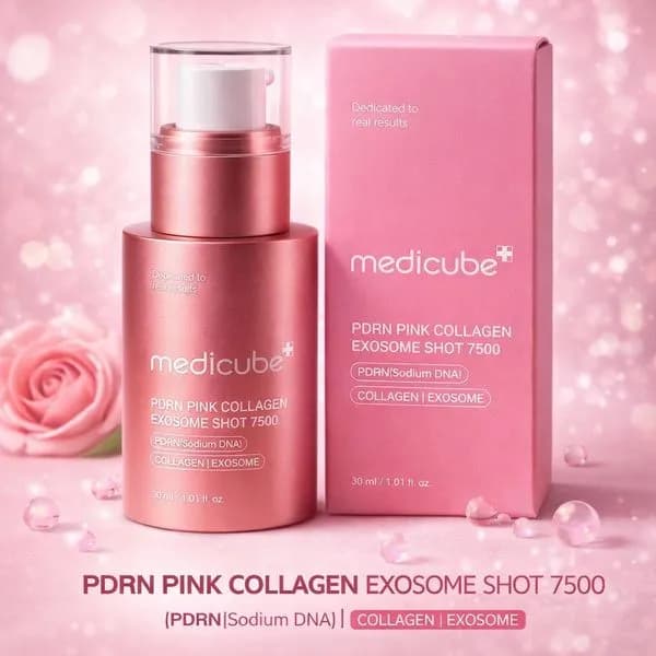 Medicube PDRN Pink Collagen Exosome Shot 7500 30ml