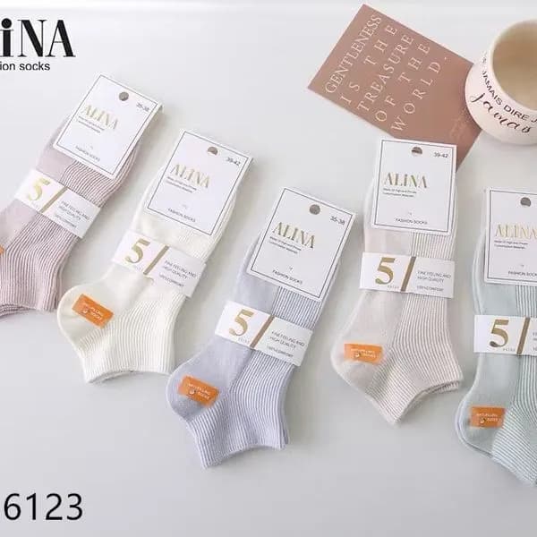Skarpetki damskie Alina Fashion BL066123-5 szt.