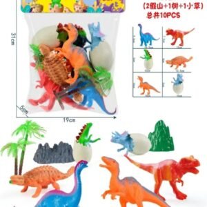 Zestaw Dinozaurów Edukacyjnych
