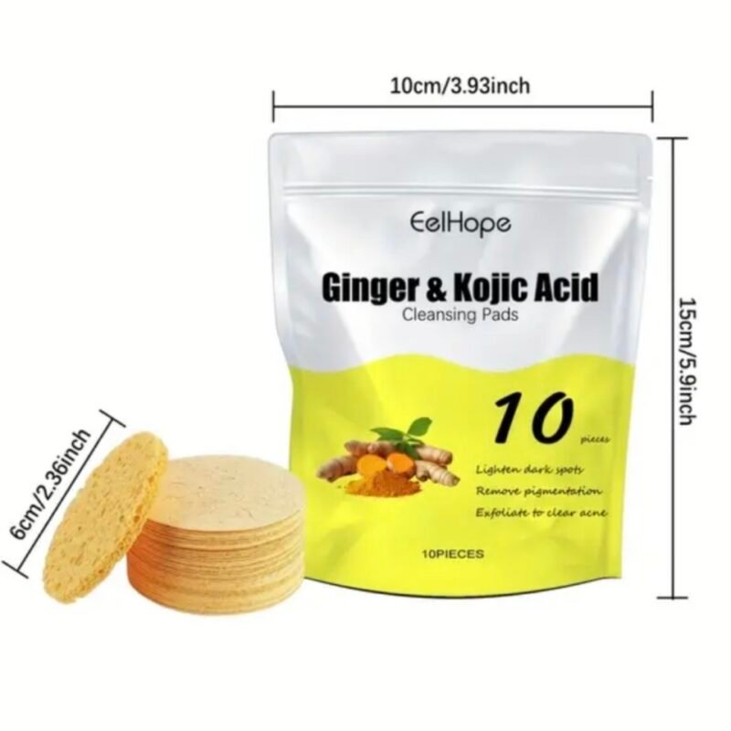 Cleansing Pads Ginger & Kojic Acid