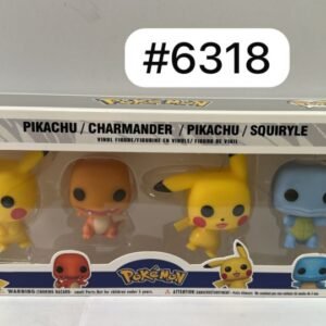 Zestaw 4szt Figurek Pop Pikachu