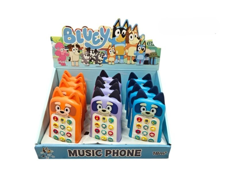 Telefon Muzyczny Bluey Zabawka Interaktywna