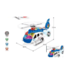 Battery Operated Police Helicopter Toy For Children 1