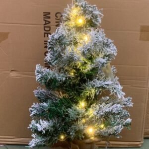 Ośnieżona Choinka LED na Baterie 60cm