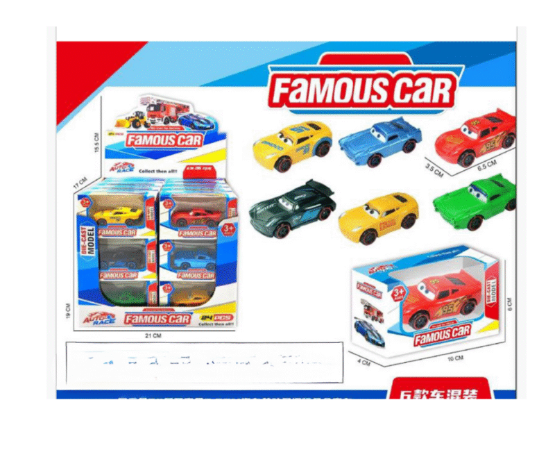 Famous Car Die-Cast Model