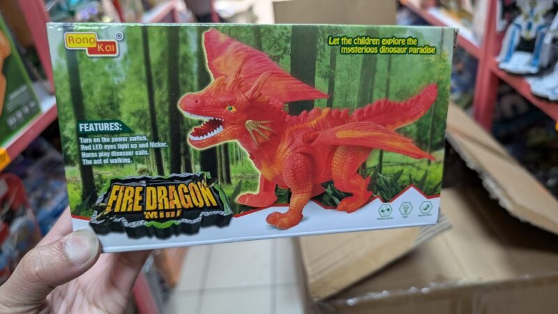 Zabawki dinozaurów