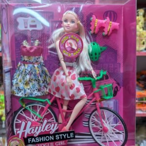 Zestaw Fashion Style z rowerem i akcesoriami