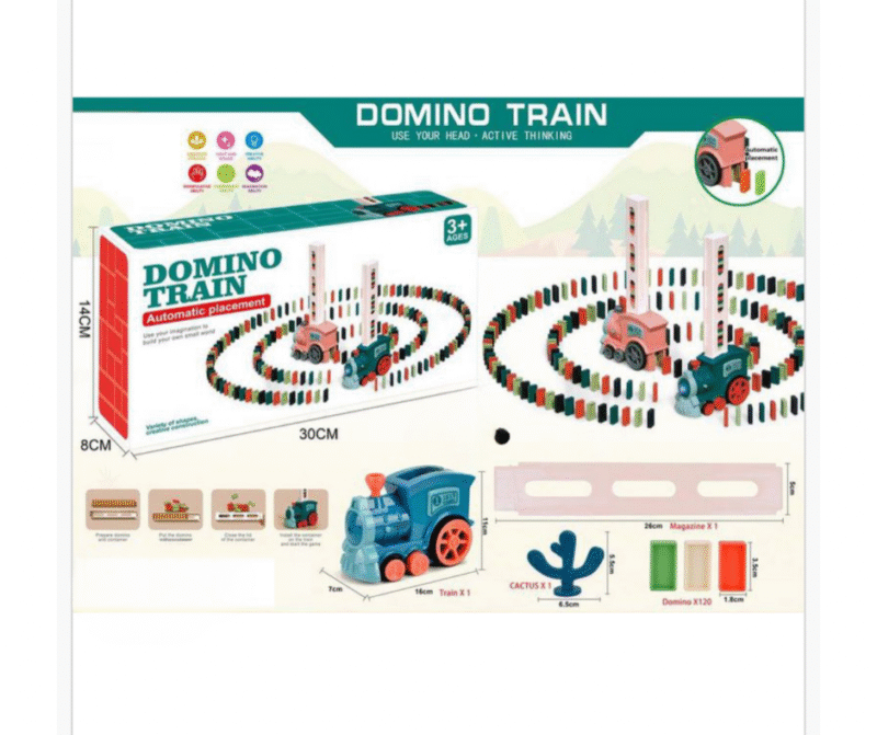 Lokomotywa Pociąg Domino