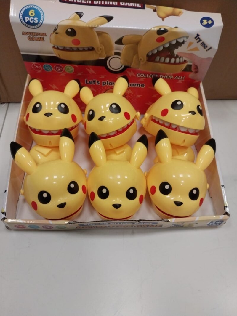 Gra w gryzienie palców Pikachu