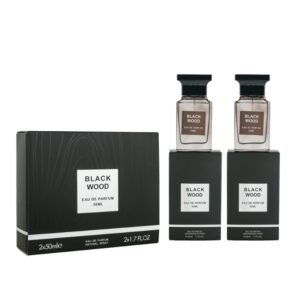 Black Wood Eau De Parfume 2x50ml