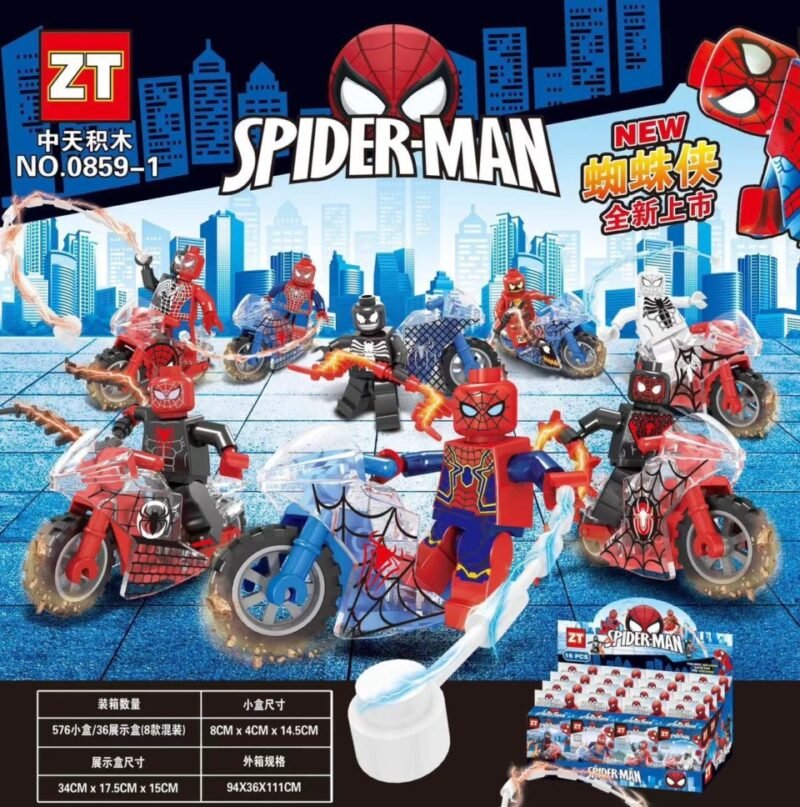 Zestaw Klocki Spider Man