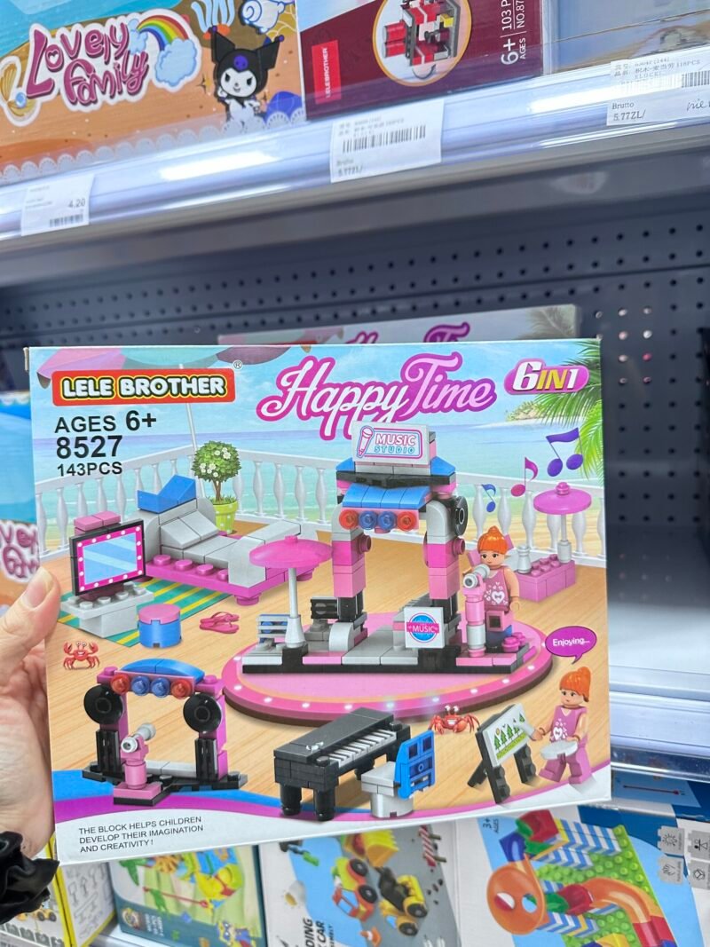Zabawki Klocki Happy Time 6in1