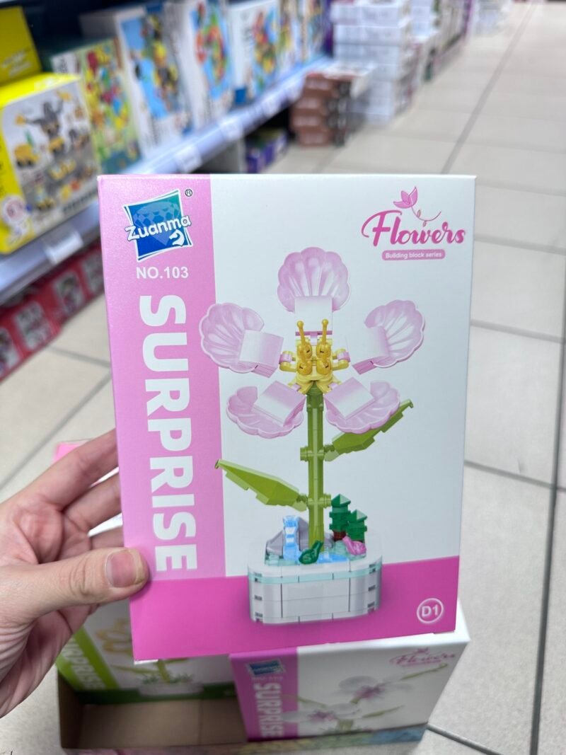 Zabawki Klocki Kwiaty Surprise - obrazek 2