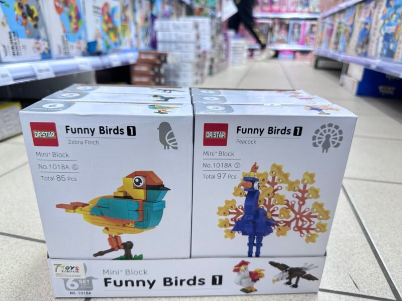 Zabawki Klocki Funny Birds - obrazek 2