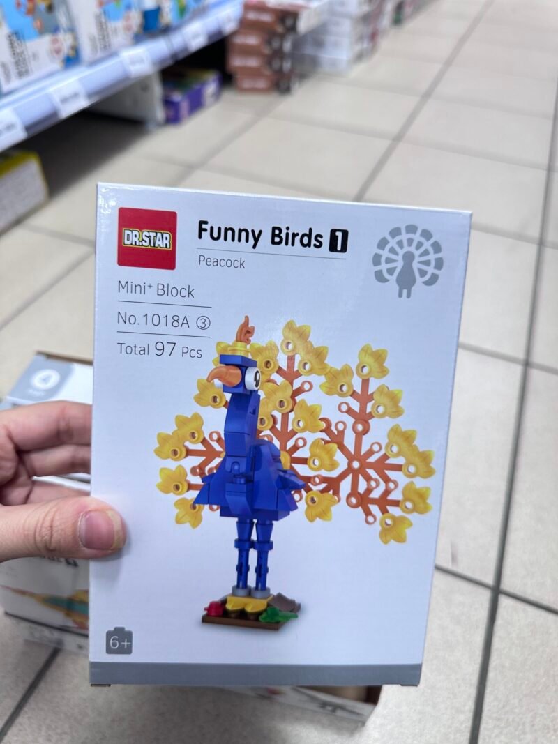Zabawki Klocki Funny Birds - obrazek 6
