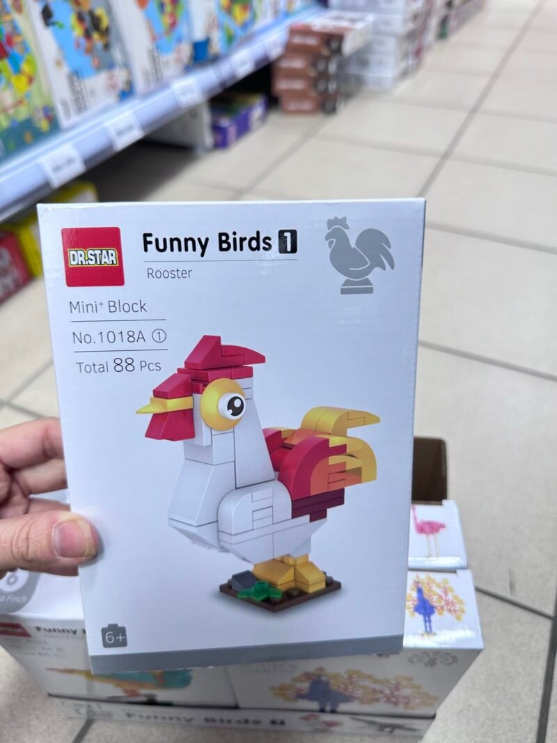 Zabawki Klocki Funny Birds - obrazek 7