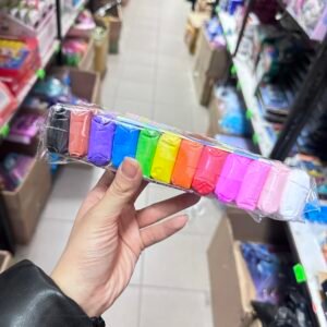 12 Kolorów Glina Zabawka