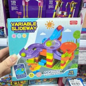 Zabawka Klocki Konstrukcyjny Variable Slideway 79PCS