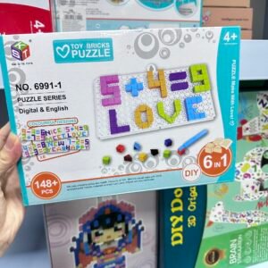 Gra Toy Bricks Puzzle 148+PCS