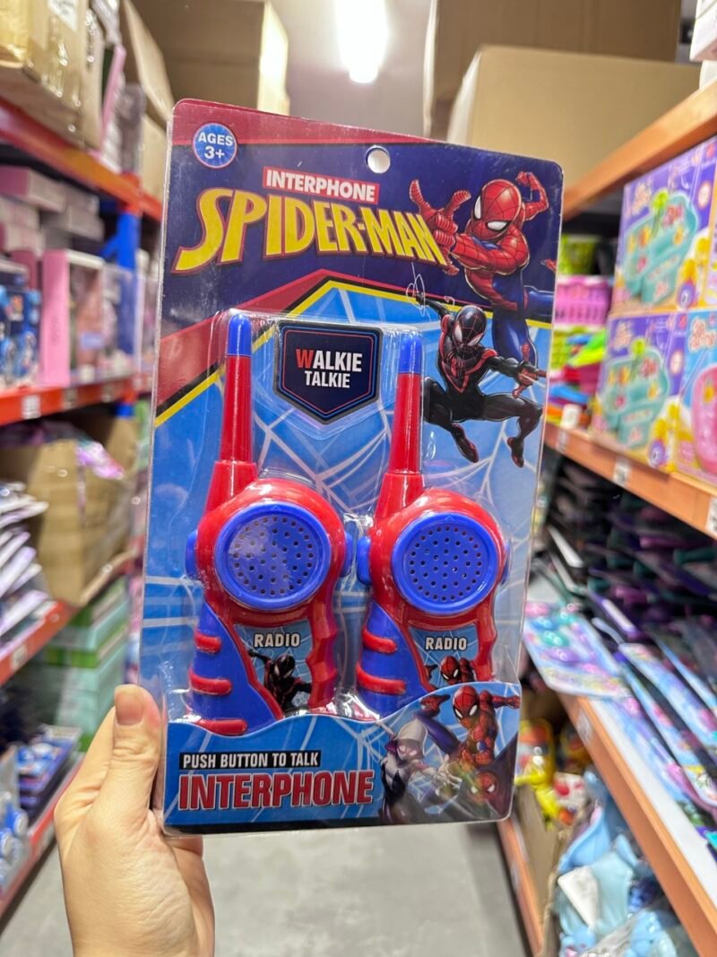 Interphone Spider Man Walkie Talkie