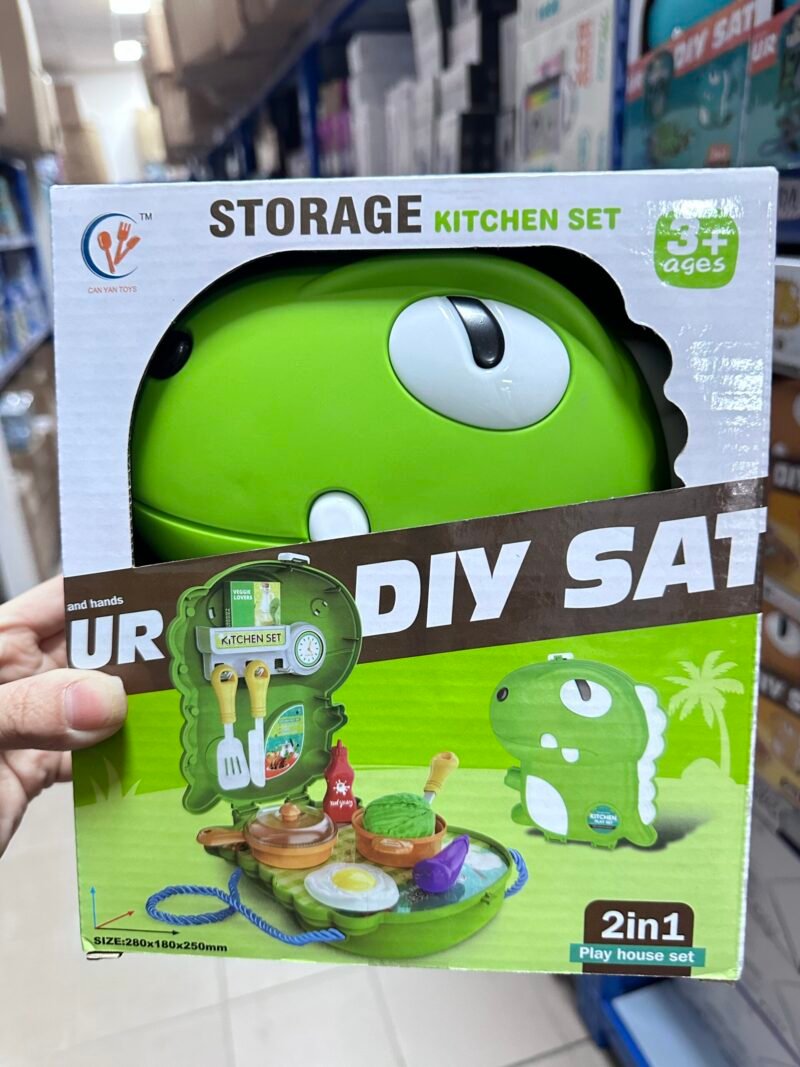 Zabawka Storage Kitchen Set